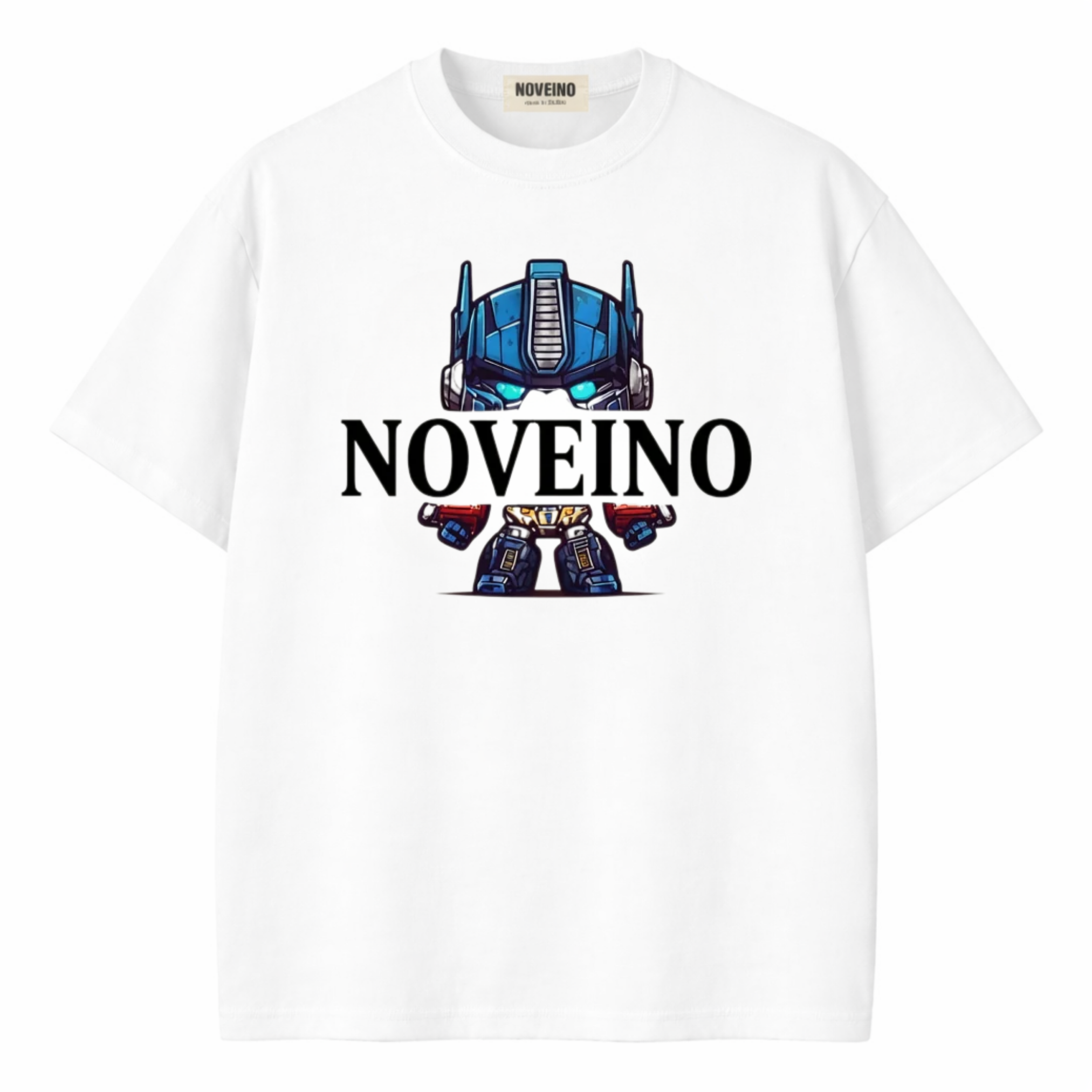 NOVEINO Prime t-shirt featuring a stylish design, soft fabric, and comfortable fit, displayed on a plain background.