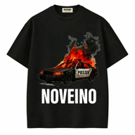 NOVEINO Beatles memorabilia featuring "F the Police" design, vintage-inspired artwork on a collectible item.