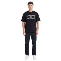NOVEINO Edition No. 01 t-shirt featuring a stylish design on a comfortable black fabric.