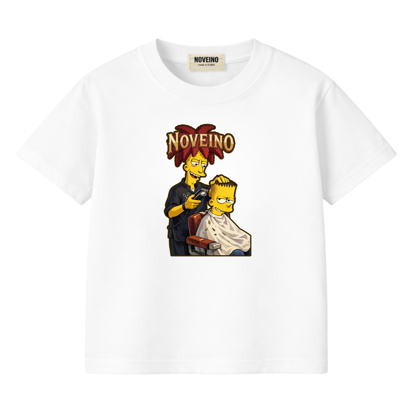 NOVEINO kids' T-shirt in size 40, featuring a colorful design, made of soft fabric, perfect for children's casual wear.