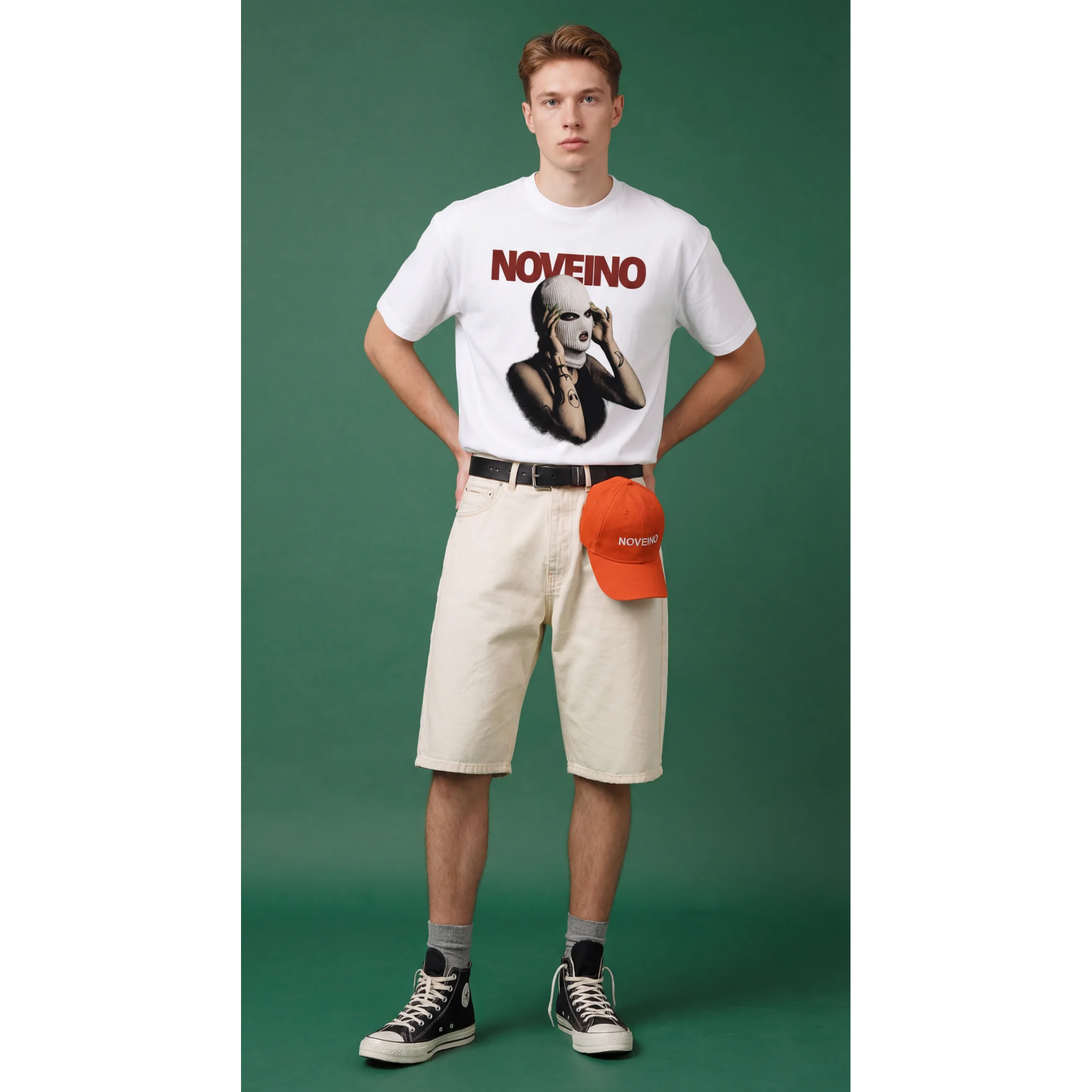 NOVEINO Vice t-shirt featuring a stylish graphic design, casual fit, and soft fabric, ideal for everyday wear.
