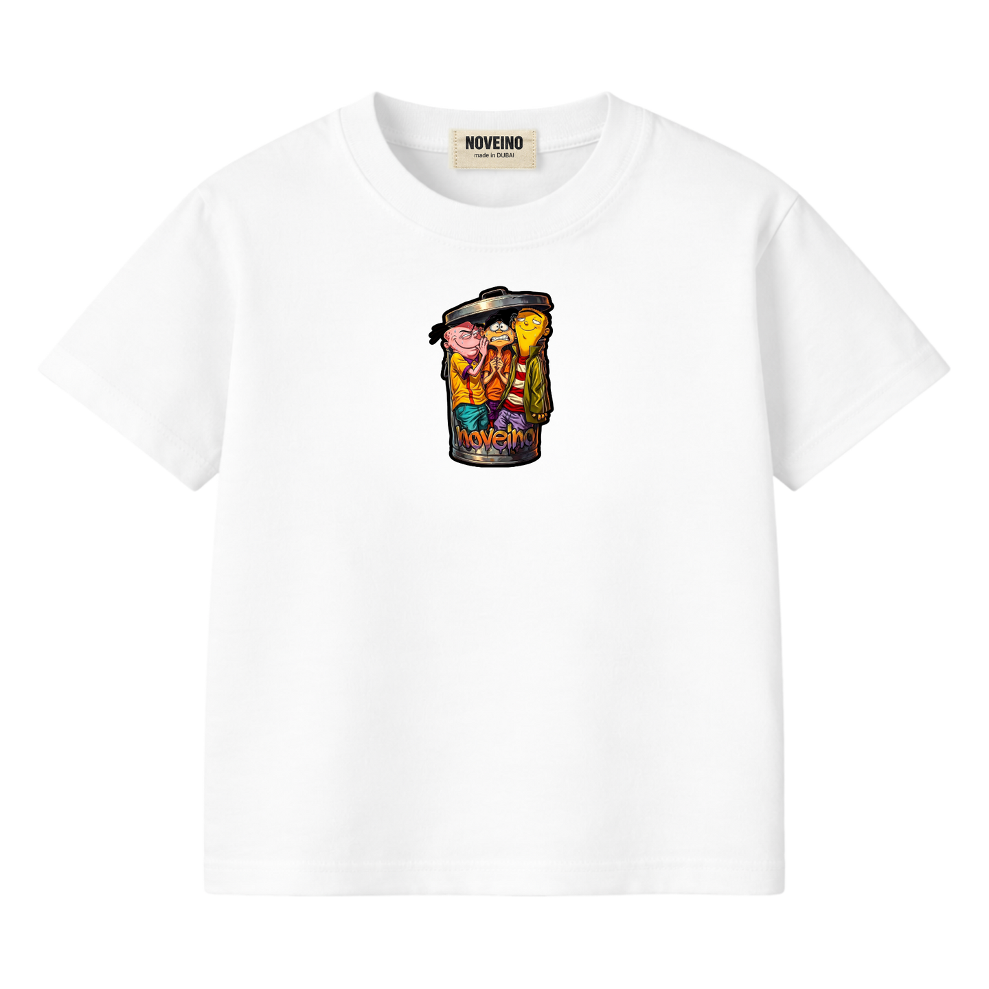 NOVEINO kids t-shirt in size 48, featuring a colorful design and soft cotton fabric, perfect for children's casual wear.