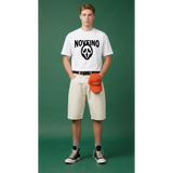 NOVEINO Monarque t-shirt featuring a stylish design, black fabric, and comfortable fit, displayed on a plain background.