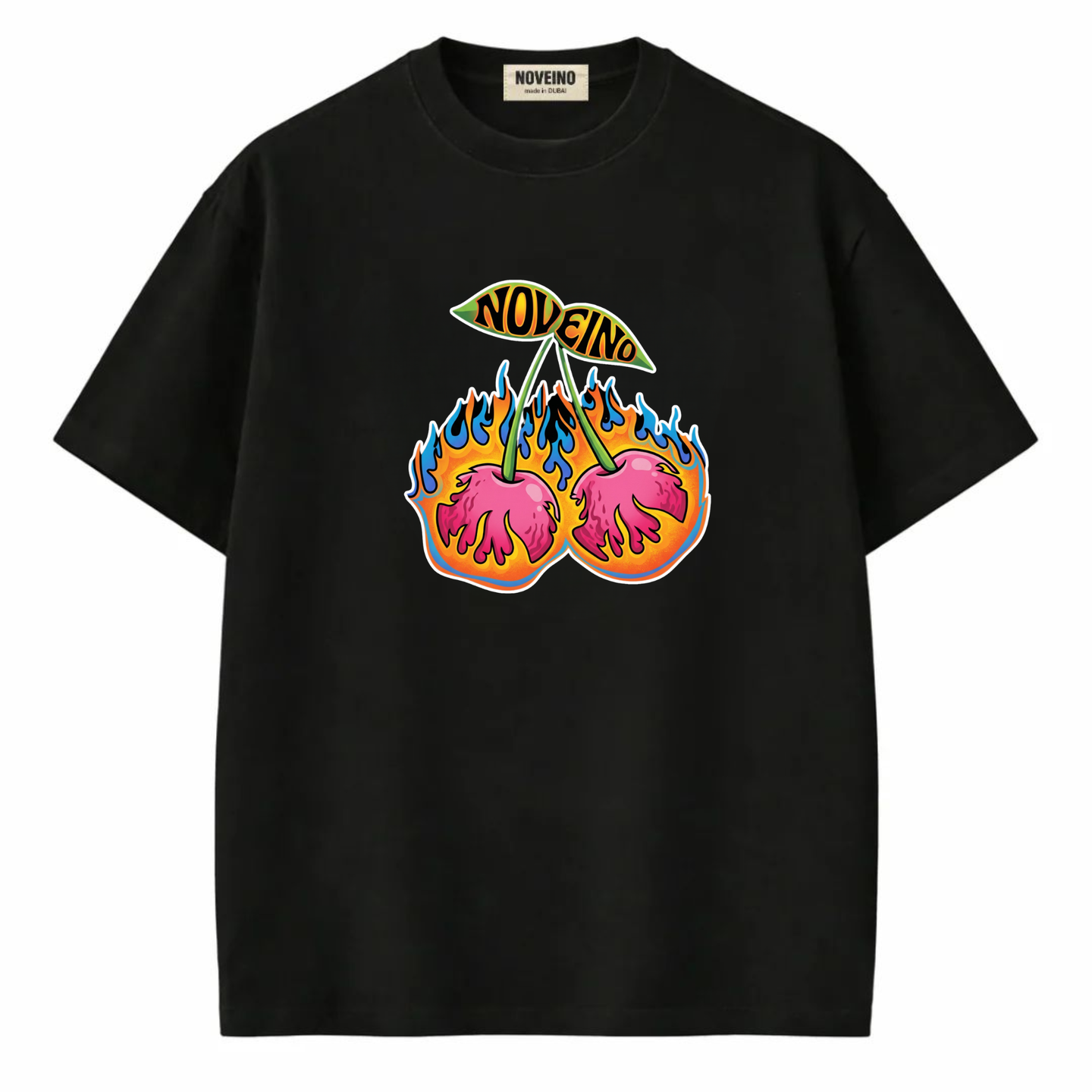 flaming cherries