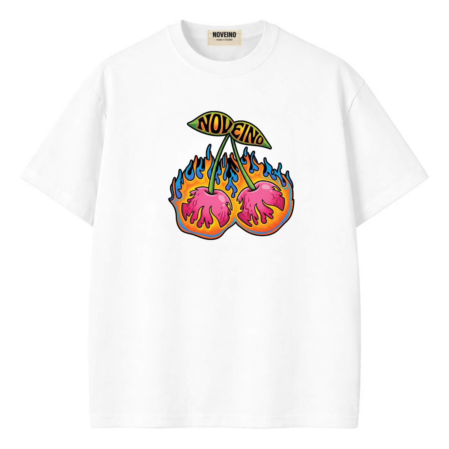 flaming cherries