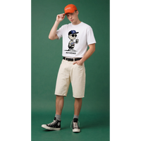 NOVEINO Lucerne T-shirt in soft fabric, featuring a classic crew neck and stylish design, shown on a plain background.