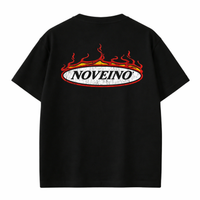 NOVEINO Heaven Flames Beatles memorabilia featuring a decorative item with vibrant flames and artistic design.