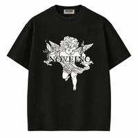 NOVEINO Seraph t-shirt featuring a stylish design, soft fabric, and comfortable fit displayed on a hanger.