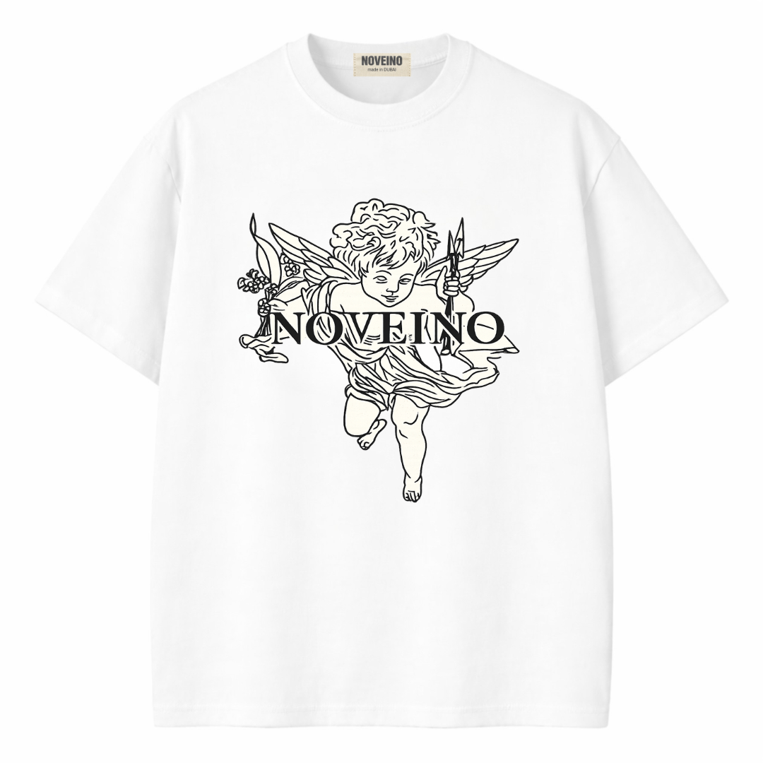Noveino Seraph t-shirt featuring a stylish graphic design, made from comfortable fabric, in a modern fit.