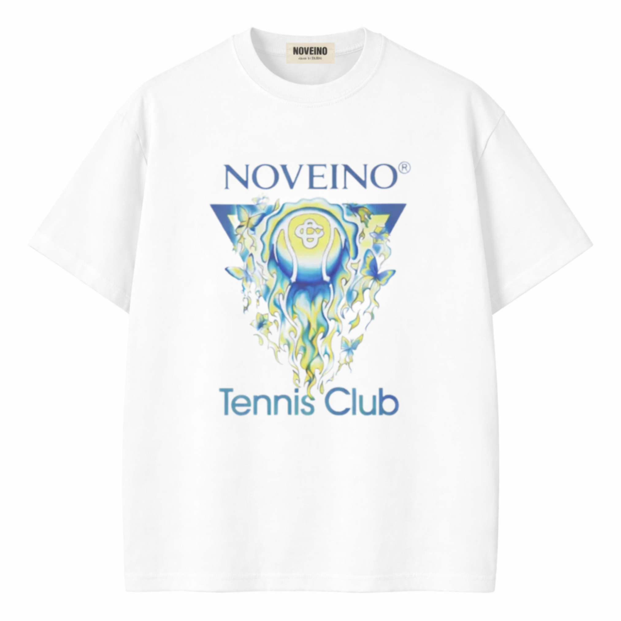 NOVEINO Anthem t-shirt featuring a stylish design, soft fabric, and comfortable fit, displayed on a plain background.