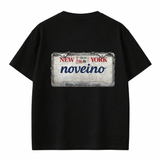NOVEINO Beatles memorabilia featuring "We Are In NYC" design, collectible item with vibrant graphics and iconic imagery.
