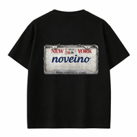NOVEINO Beatles memorabilia featuring "We Are In NYC" design, collectible item with vibrant graphics and iconic imagery.