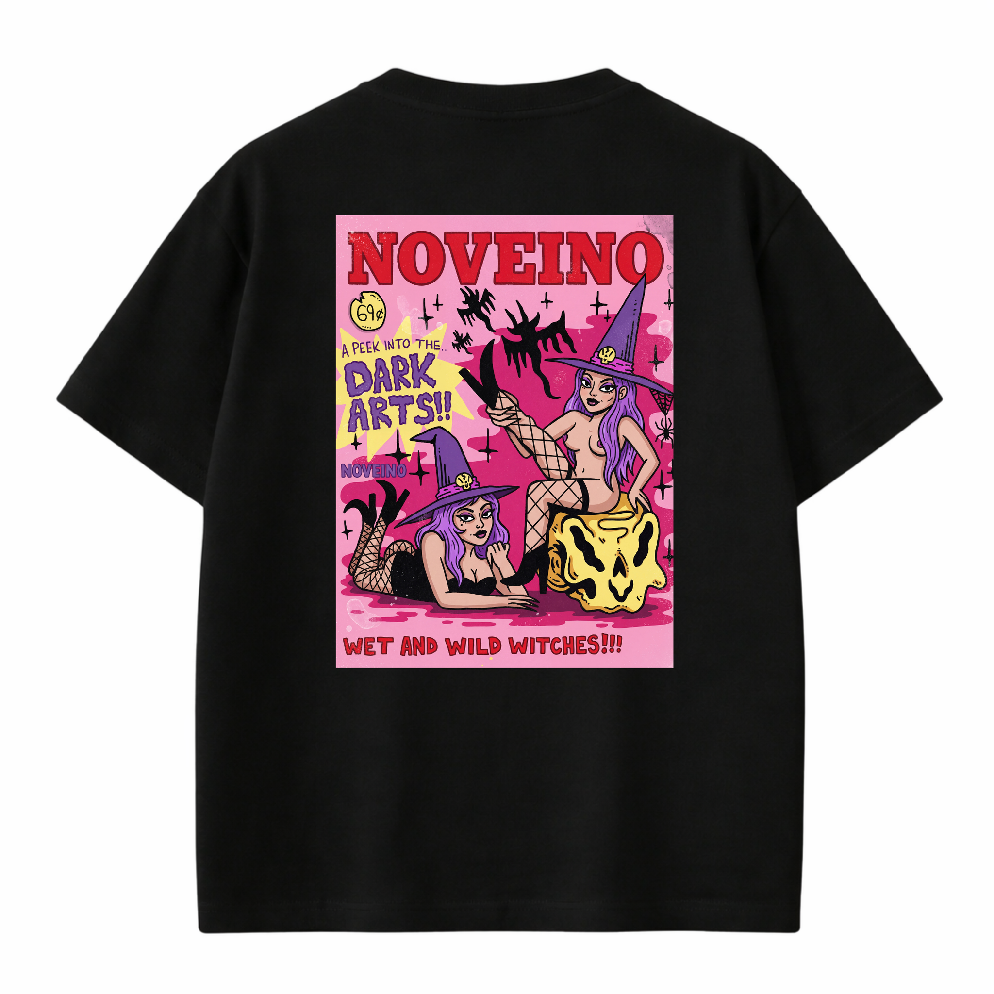 Wild Witches Beatles memorabilia by NOVEINO, featuring a collectible item with mystical witch-themed design and vibrant colors.