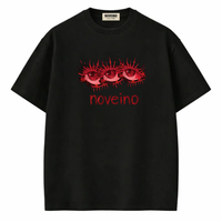 Red eye Beatles memorabilia by NOVEINO featuring a bold, eye-catching design on a collectible item.