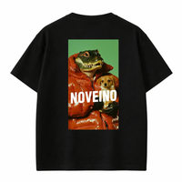 NOVEINO croco T-shirt featuring a crocodile graphic design on a casual, comfortable cotton shirt.