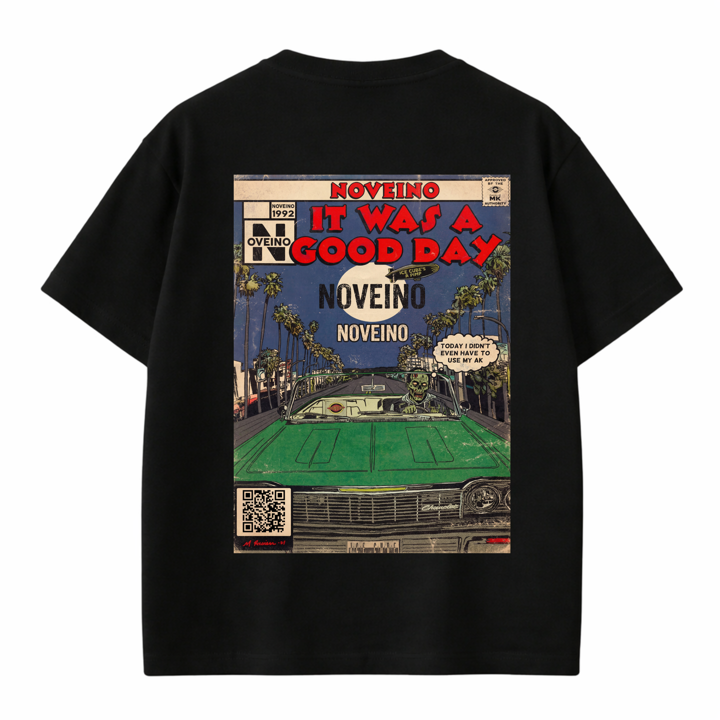 NOVEINO Beatles memorabilia ice cube featuring a printed design, made of clear ice with decorative elements.