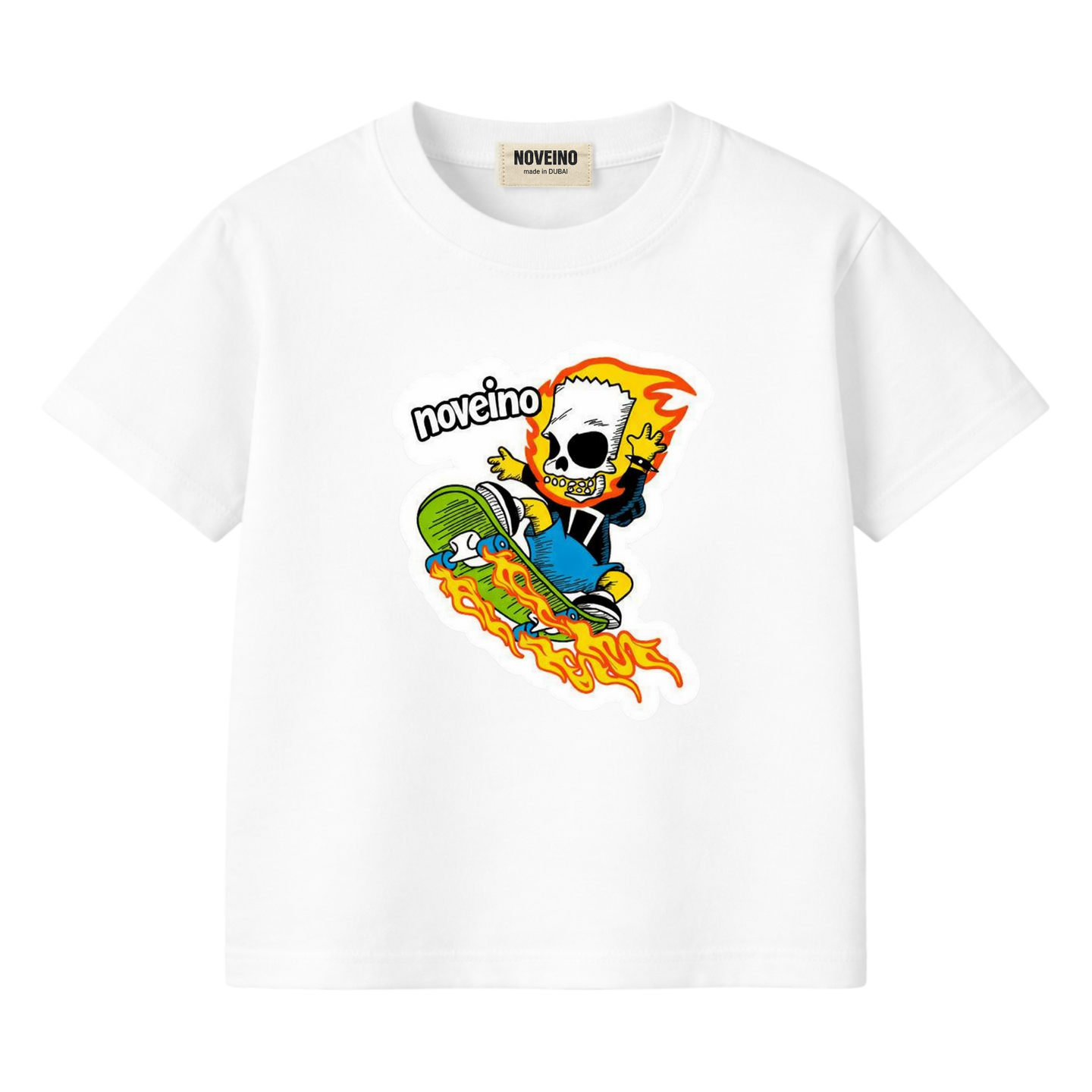 NOVEINO Kids #13 t-shirt featuring colorful graphic design, soft fabric, and comfortable fit for children.