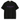 NOVEINO Forma t-shirt in black with round neckline and short sleeves, casual fit, displayed on a plain background.