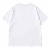 NOVEINO House Standart t-shirt in white, featuring a classic crew neck and logo print on the front.