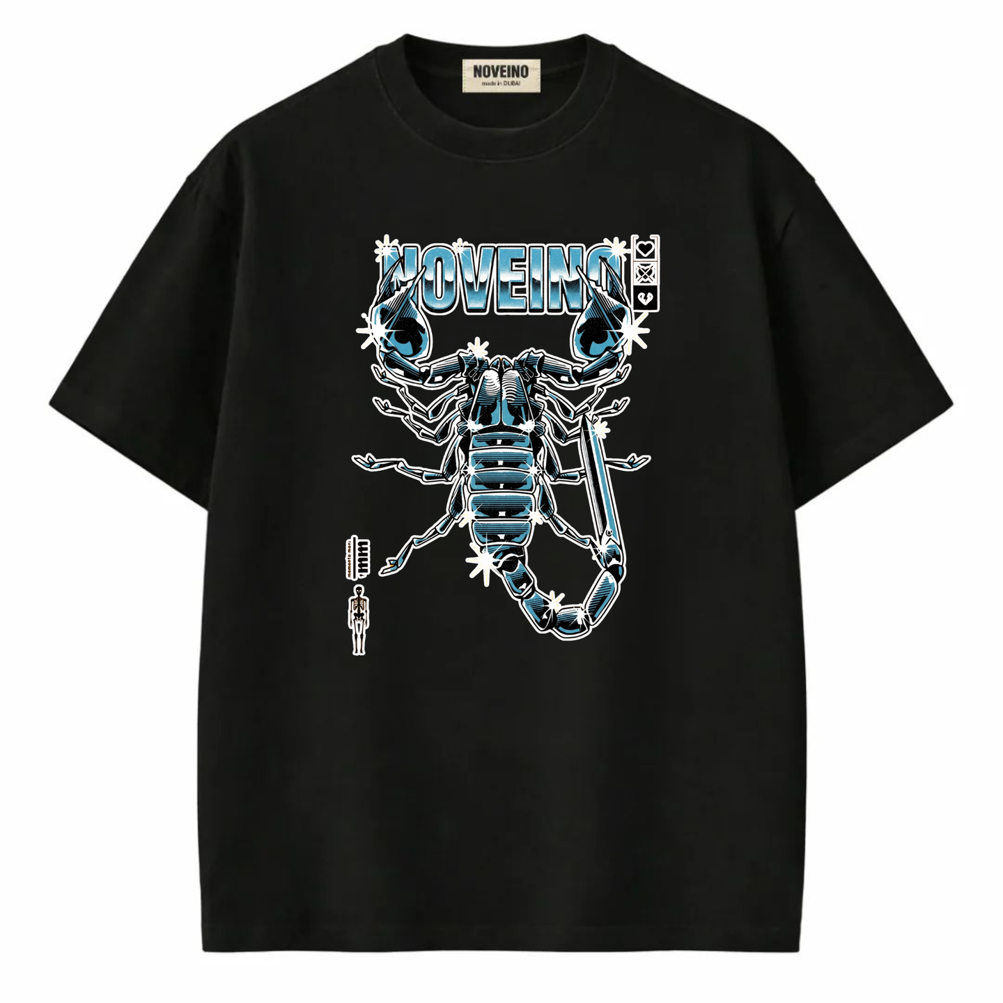 NOVEINO premium Scorpion Beatles memorabilia in a unique collectible display, featuring detailed design and vibrant colors.