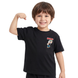 NOVEINO kids' T-shirt featuring colorful graphic design, comfortable cotton fabric, perfect for children's casual wear.