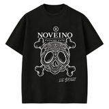 Sad Skull Beatles memorabilia by NOVEINO, featuring a skull with a somber expression and artistic design, displayed against a neutral background.