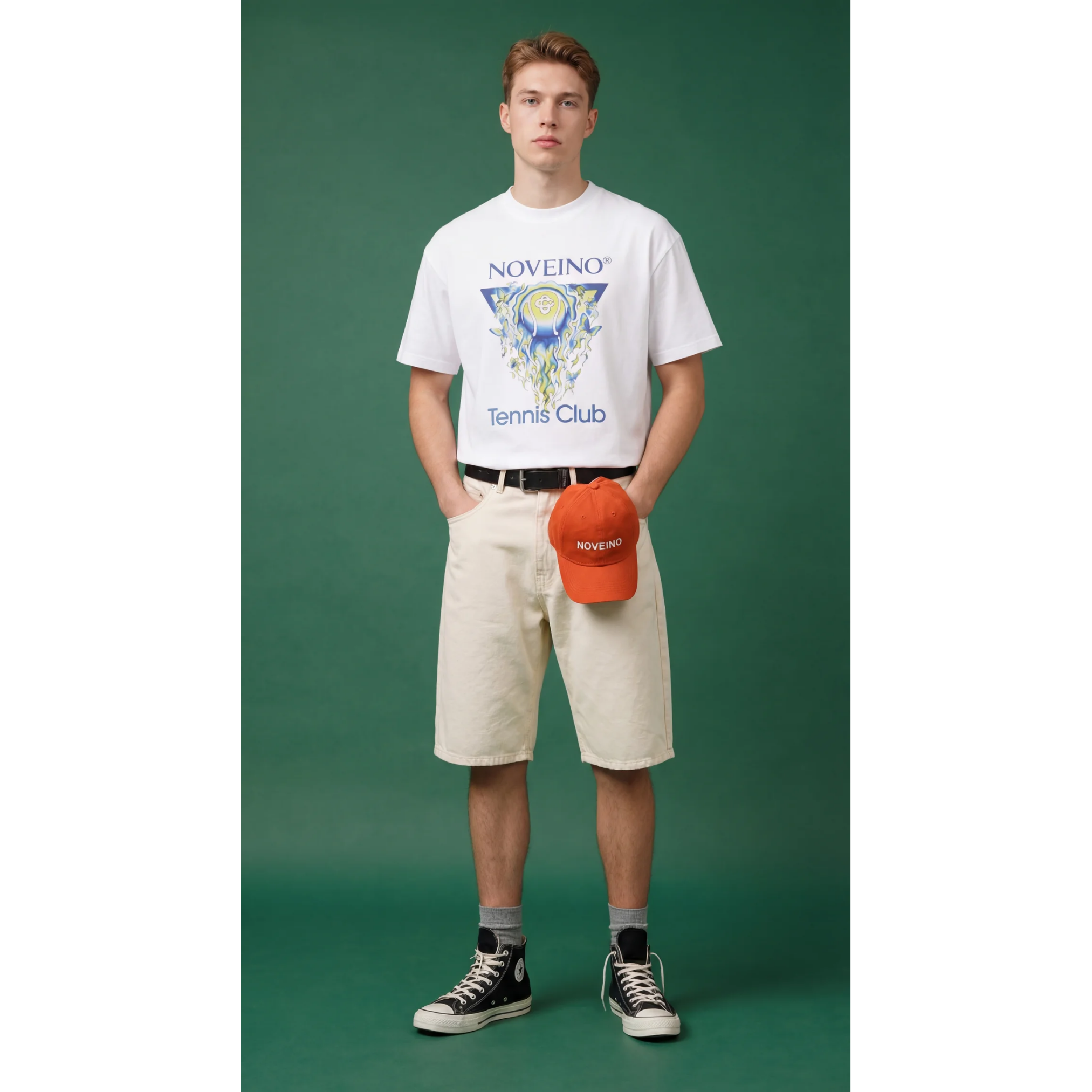 NOVEINO Anthem t-shirt featuring a stylish design, soft fabric, and casual fit, perfect for everyday wear.