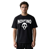 NOVEINO Monarque t-shirt featuring a stylish design with a comfortable fit, shown in a close-up image.