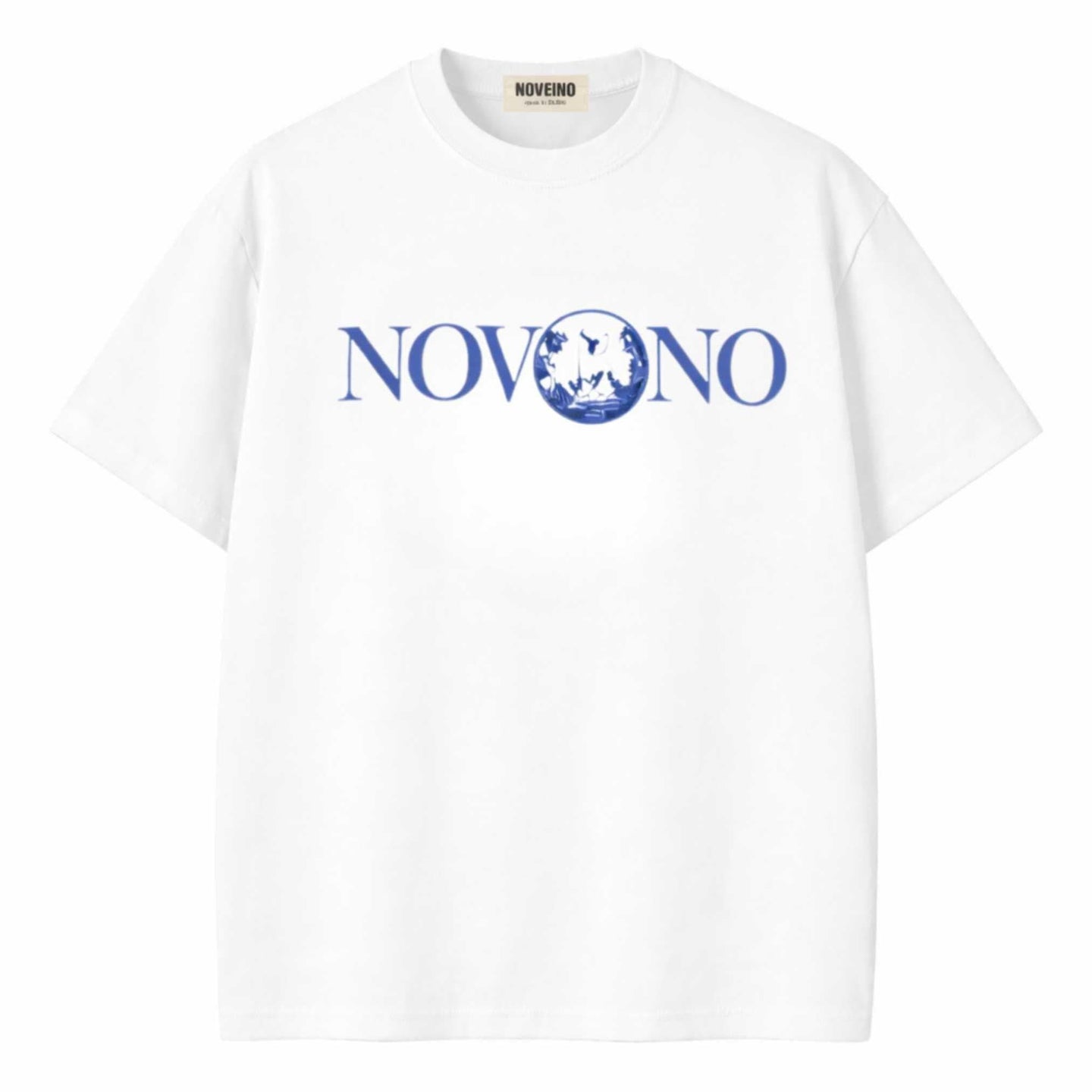 NOVEINO Prism Beatles memorabilia featuring colorful geometric design, displayed on a white background.