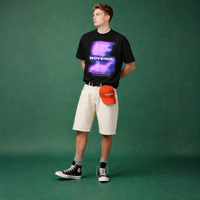 NOVEINO Blurred Desire t-shirt featuring a stylish, abstract blurred design on a comfortable casual shirt.