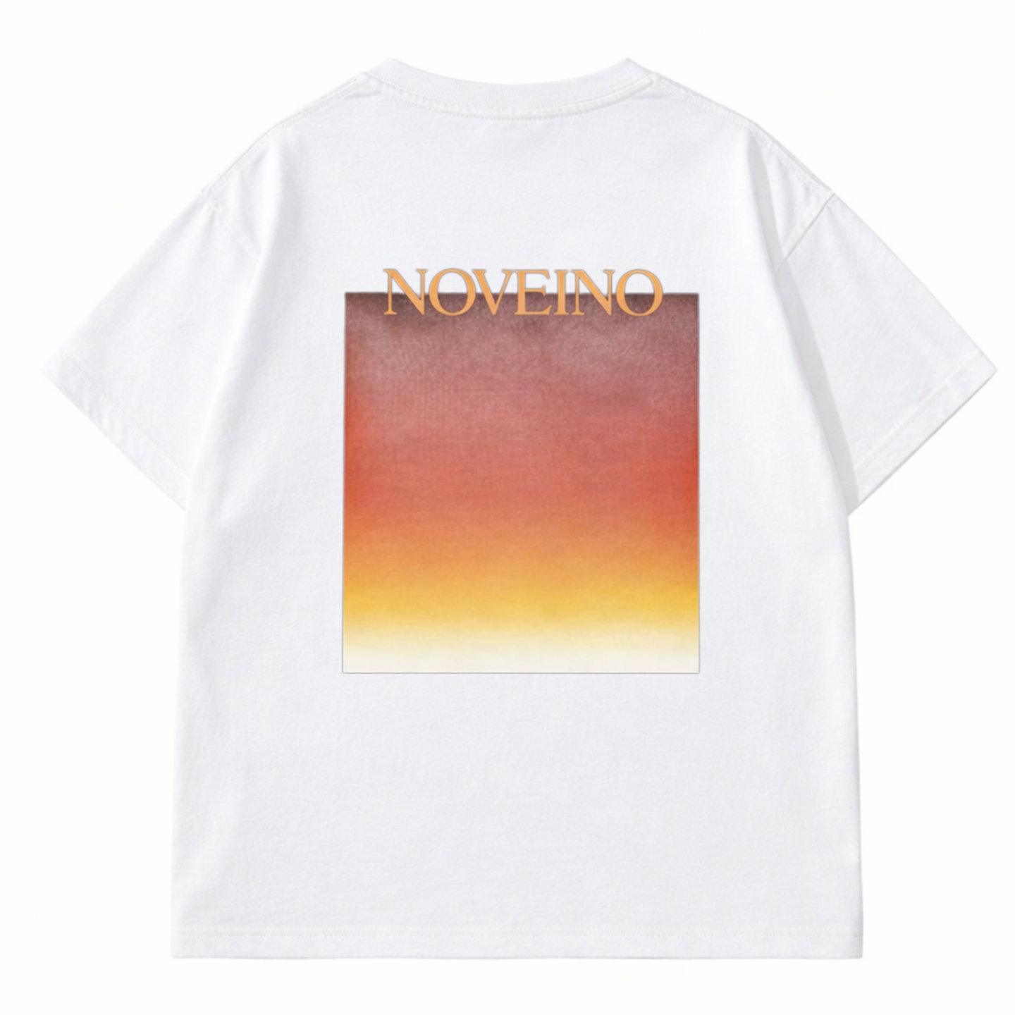 NOVEINO Forma t-shirt featuring a stylish design, made of soft fabric, displayed on a neutral background.